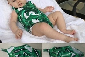 Пляжная одежда для новорожденных девочек