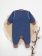 картинка комбинезон 1164 (футер 3-х нитка петля) коллекция смайлики от магазина детской одежды ООО “Трия ТМ”